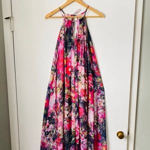 Multi colored maxi dress